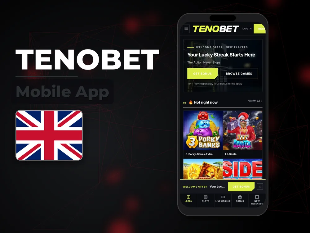 Tenobet - Mobile App
