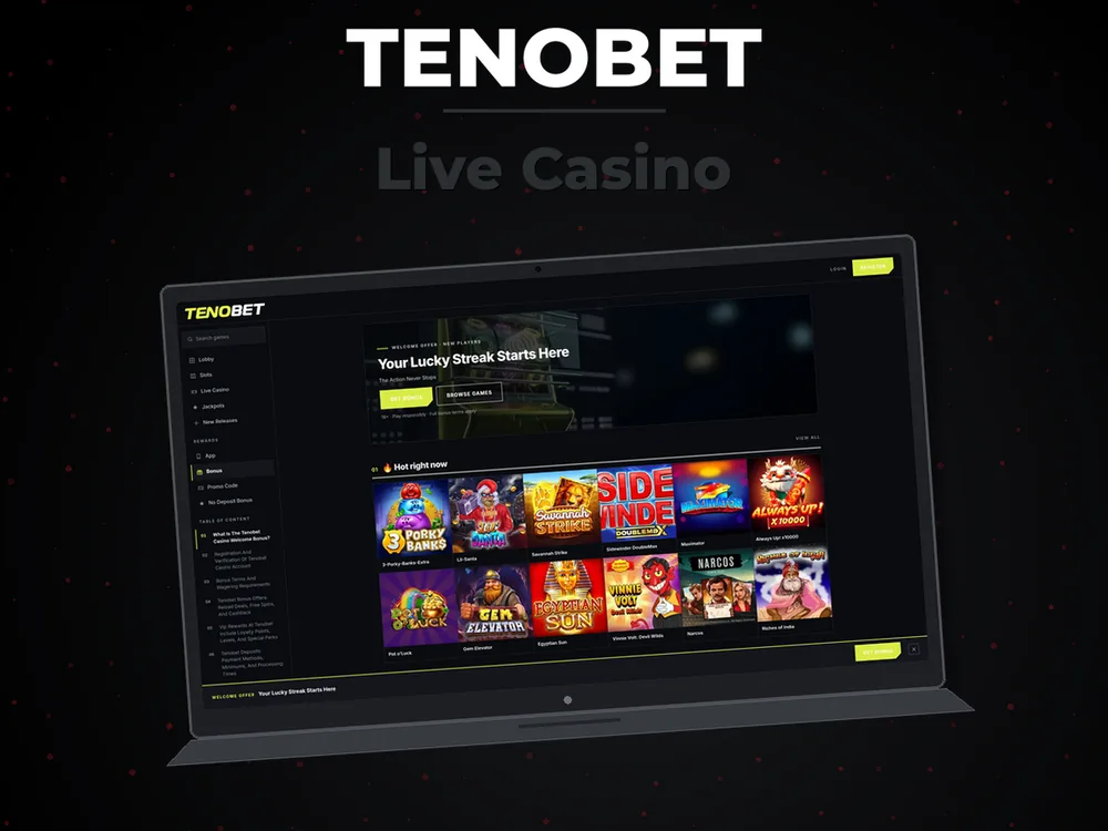 Tenobet - Live Casino