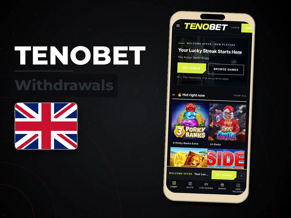 Tenobet - Withdrawals