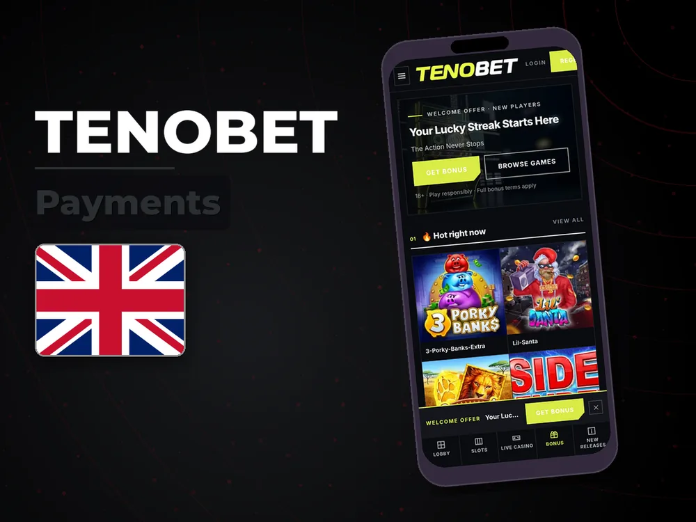 Tenobet - Payments