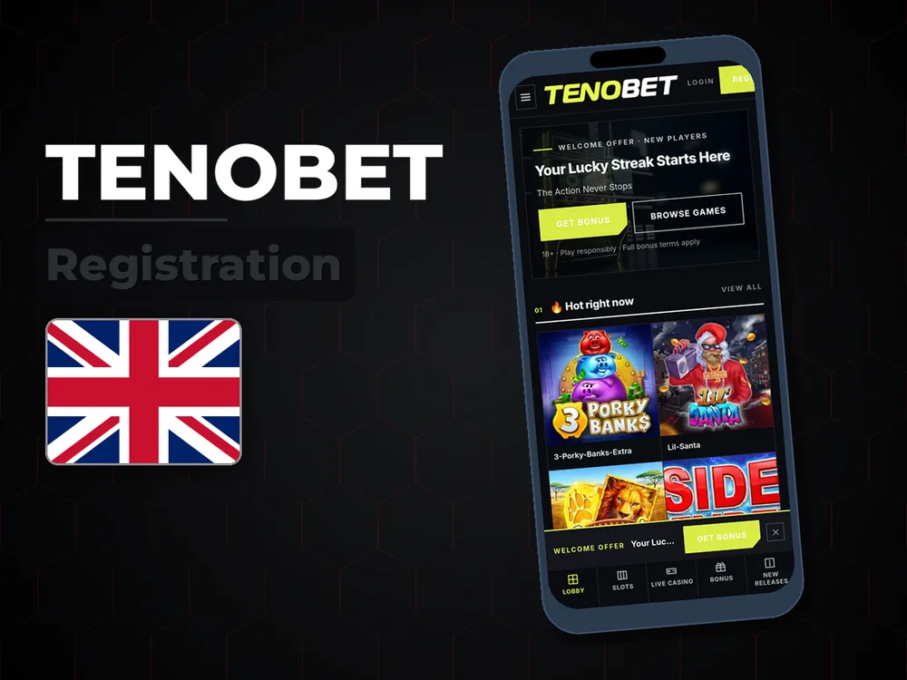 Tenobet - Registration