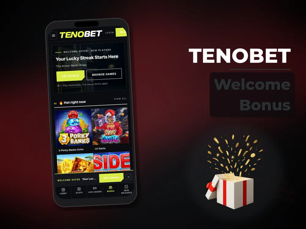 Tenobet - Welcome Bonus