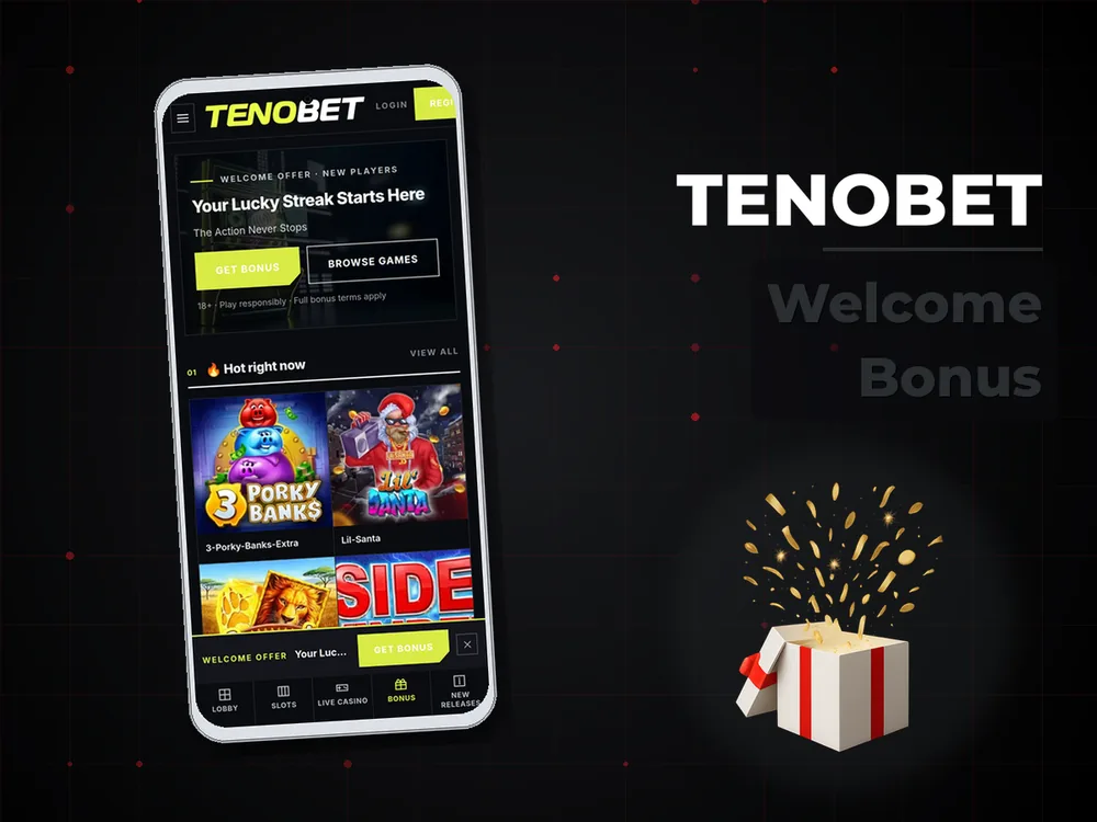 Tenobet - Welcome Bonus